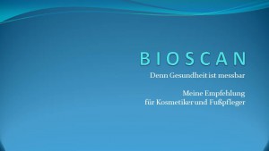 Bioscan für Kollegen